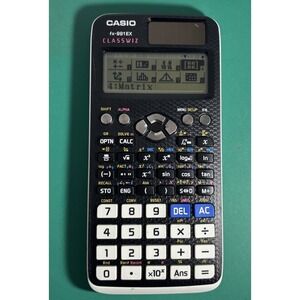 Casio FX-991EX Classwiz Scientific Calculator Engineering College Exam TESTED